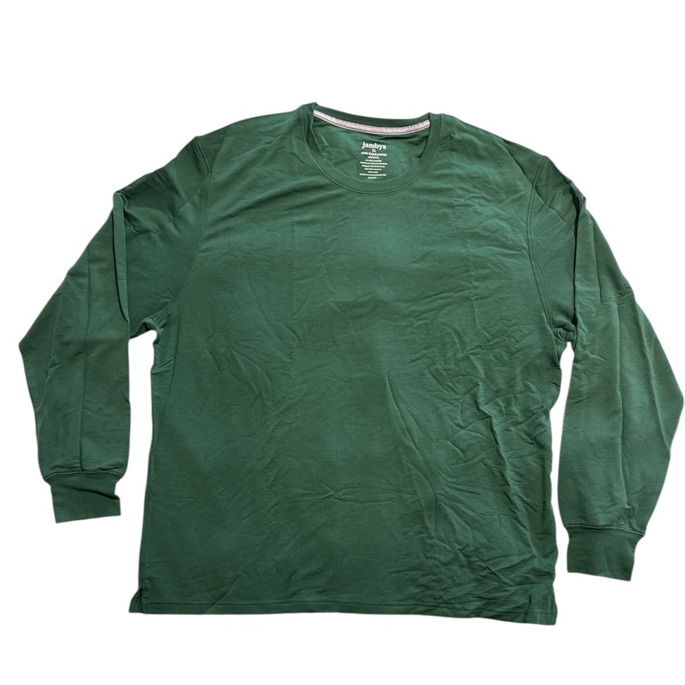 Jambys- Long Sleeve JamTee in Hunter Green